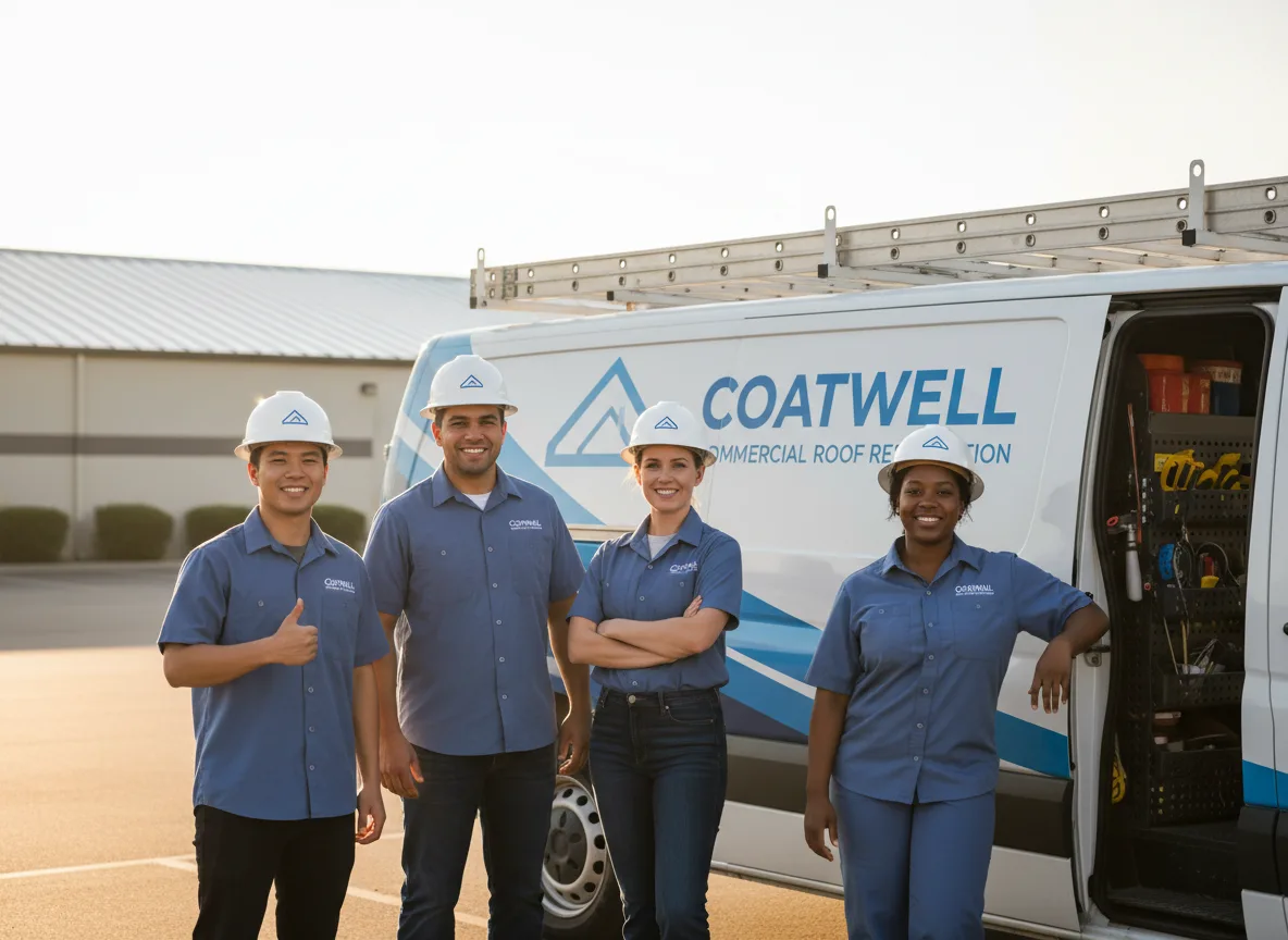 Commercial roof coating company in Cotati, CA